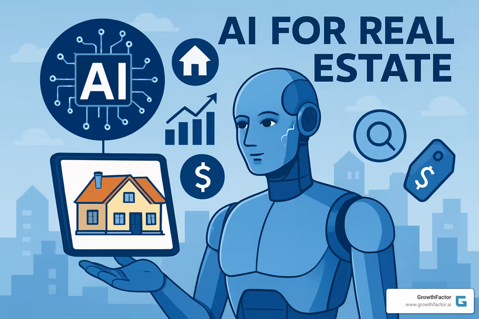 Smart building lobby with AI interfaces - ai for real estate