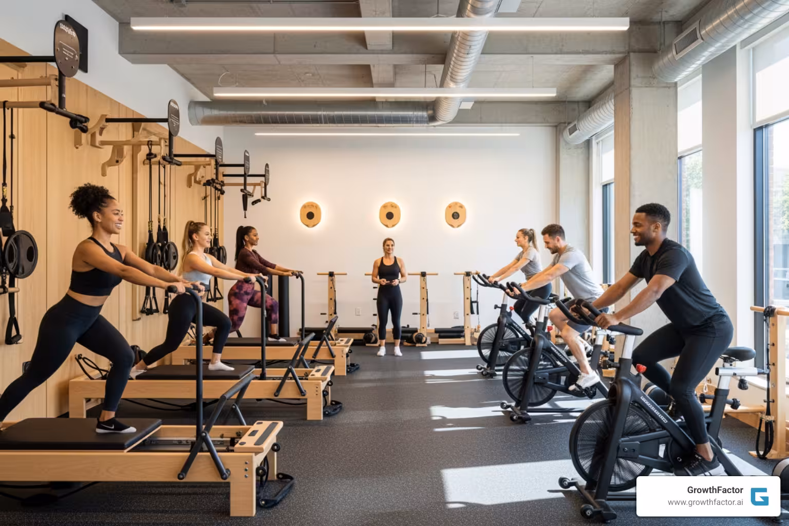 modern boutique fitness studio - Boutique fitness franchise
