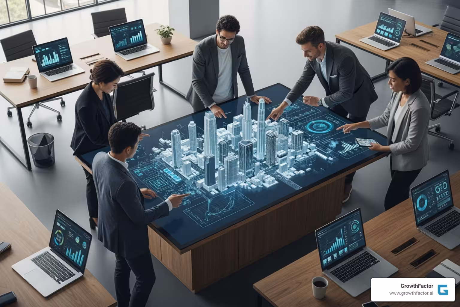 split screen showing a commercial vs. residential software interface - commercial real estate software