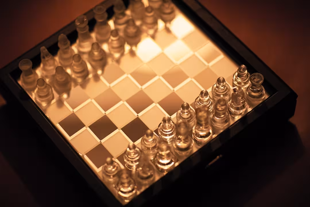 chessboard representing strategic planning - find new markets