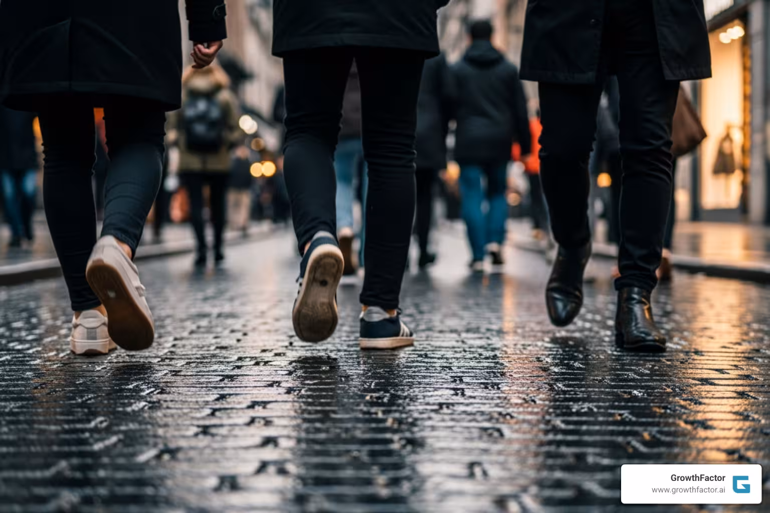 A smartphone displaying a local store on a map with directions - high foot traffic