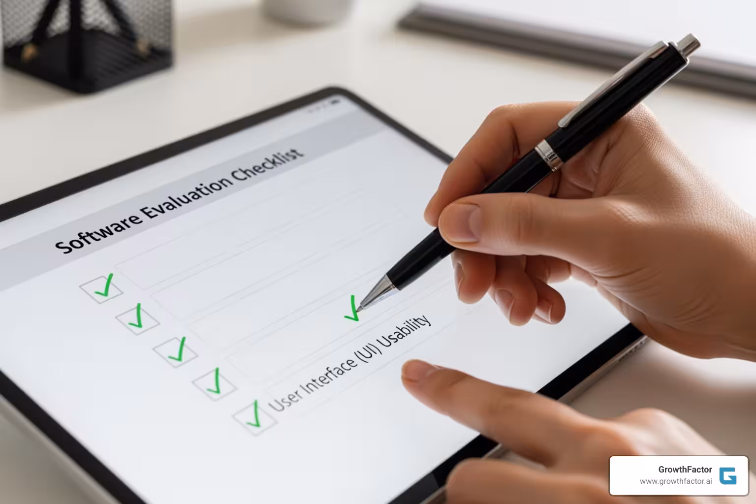 a checklist for evaluating software - Location intelligence tools