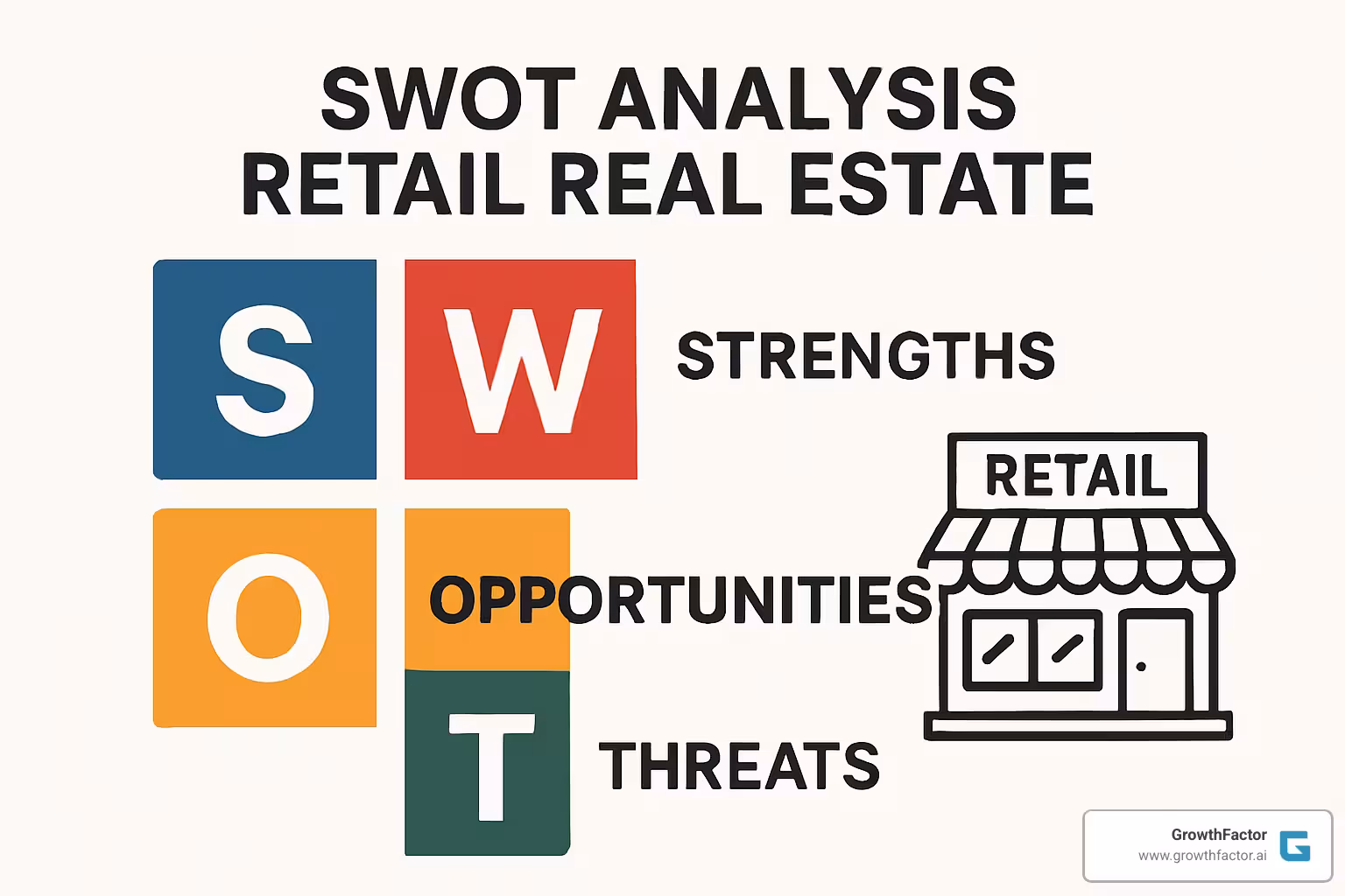 AI retail analytics dashboard - swot analysis retail real estate