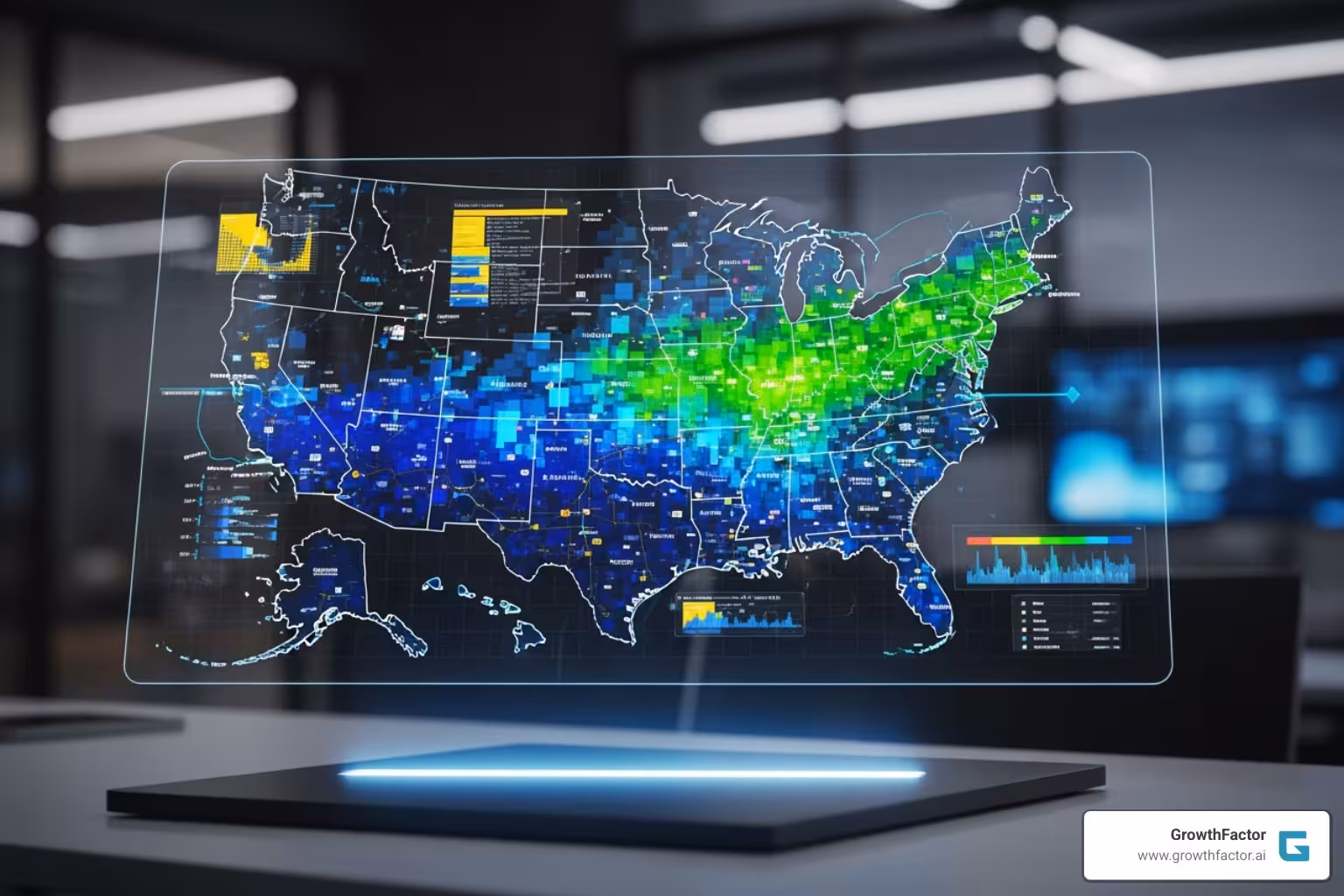 demographic data map overlay - store site selection criteria