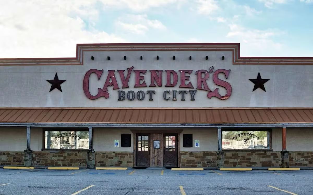 A Cavender's Boot City store